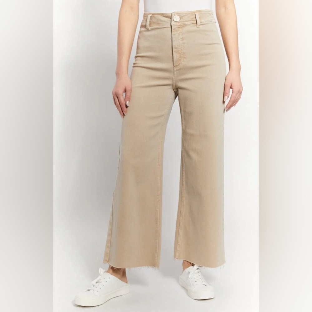Oat New York High-Rise Wide Leg Jeans, NWT